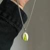 Able Pistachioes Pendant Necklace Portable Comfortable Jewelry Pieces for Daily Wear and Special Occasions