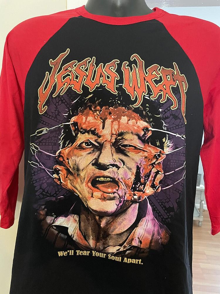 

Jesus Wept 3/4 sleeve baseball shirt Unisex T-Shirt M