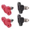 Battery Terminal Blocks 12V 24V Safe Red Black Power Stud Battery Junction Block Post Battery Distribution Terminal Block