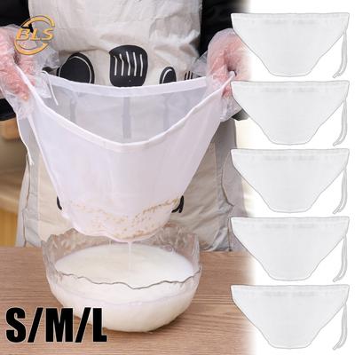 Nylon Drawstring Filter Bag Bowl Type Vegetable Water Filter Mesh Bag Fashion Filter Bags