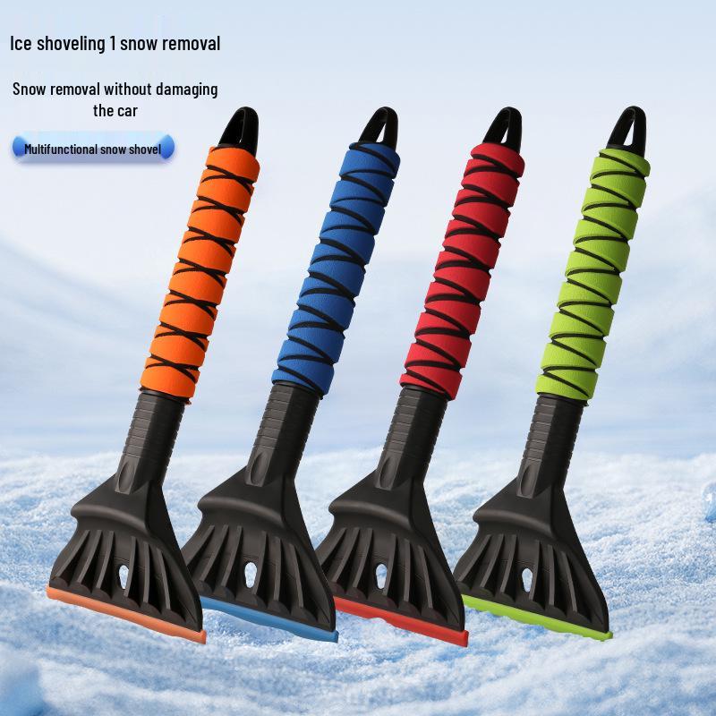 Multifunctional Car Snow Shovel & Windshield Deicer Scraper