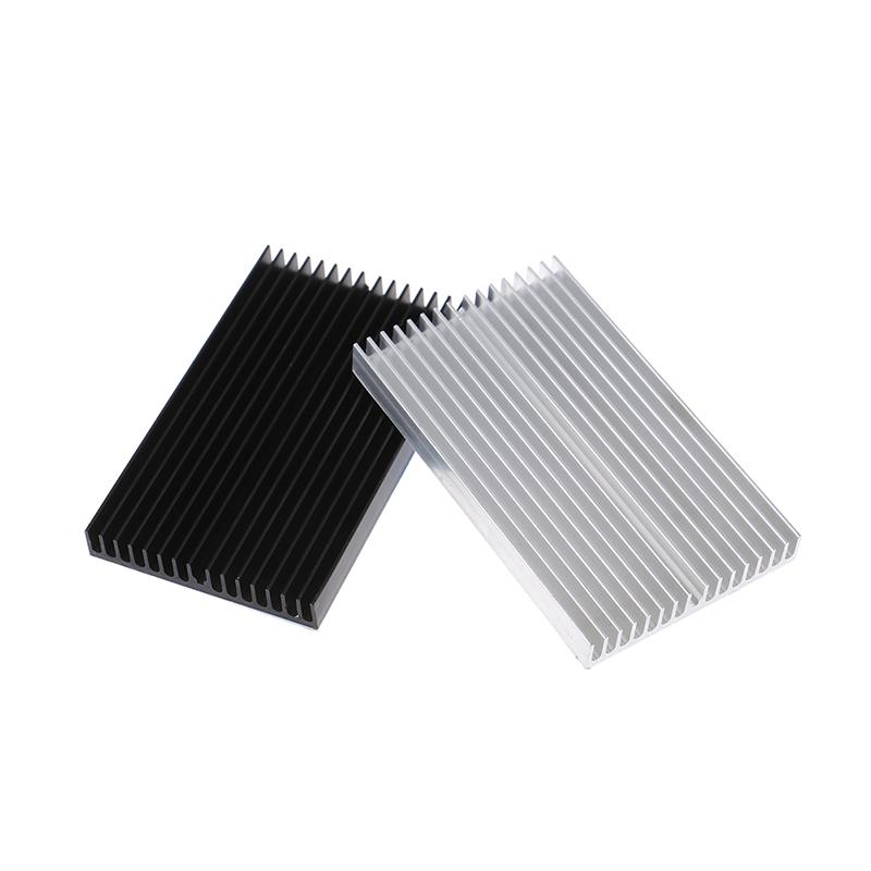Kjøleribbe i aluminiumslegering 100 mm Kjølepute Led IC Chip Kjøler Radiator Kjøleribbe