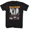 Halloween Pics And Quote Black Adult TShirt