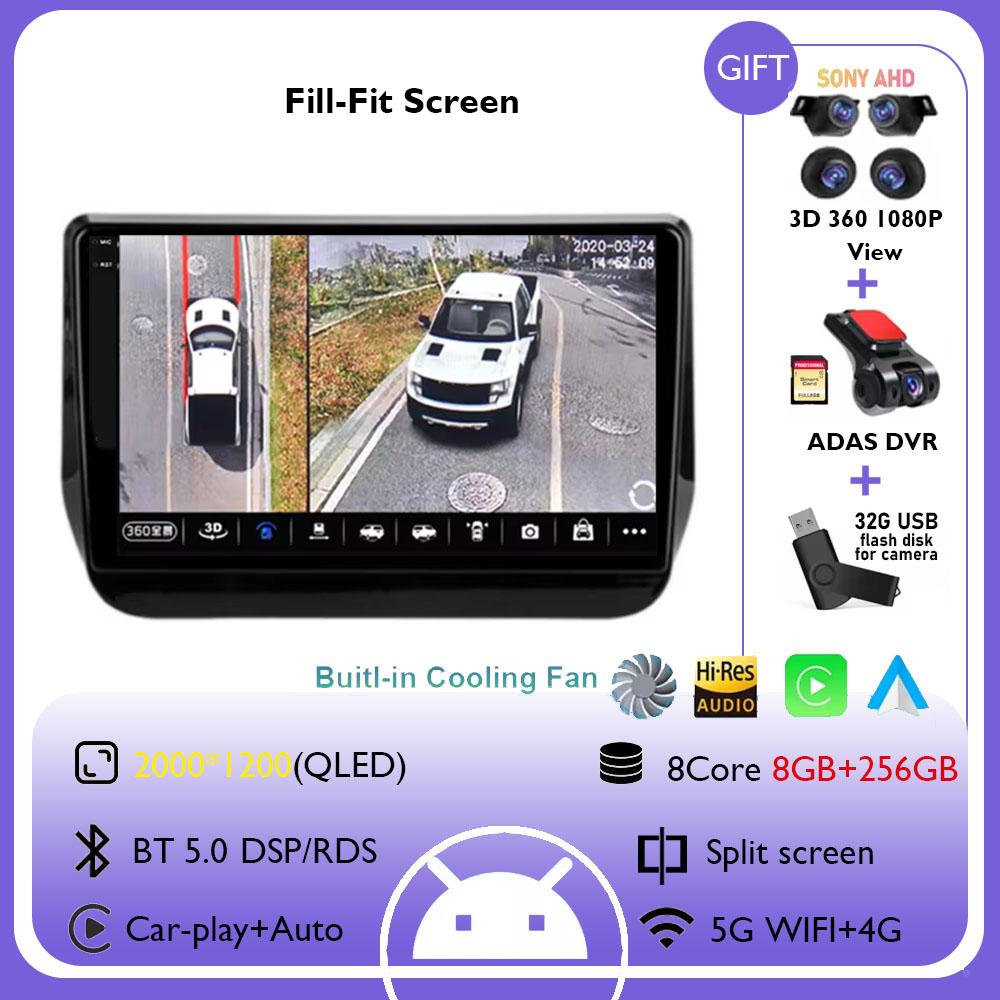 Car Radio Android 14 Multimedia Navigation Wireless Carplay Auto Stereo Screen For Hyundai H1 2 Grand Starex TQ 2017 - 2022