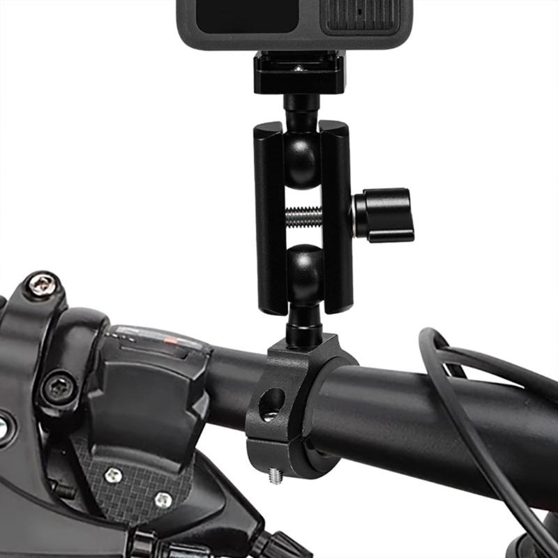 Ball Joint Phone Holder Support Suitable for Bicycles and Scooters Cycling Motorcycling Easy Installation on Handlebars