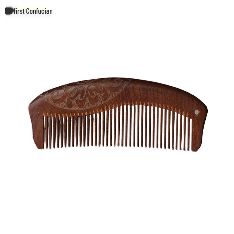 Двухрядная расческа для волос из сандалового дерева