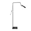 HD M6X Pro 36W Half Moon Light Floor Lamp Fill Light 3200K 5600K Dimmable with 180cm  70.9in Metal Light Stand Phone