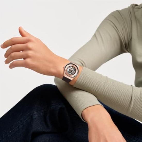 Swatch Copper Flame Watch, Brown, SS07G107