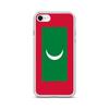 Phone Case – Maldives Flag – Compatible iPhone 8 – Soft Case – Resistant and Shockproof - Silicone - Pixelforma