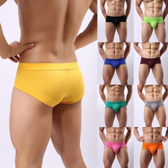 Männer Sexy Atmungsaktive Unterwäsche Slips Boxer Ausbuchtung Beutel Hosen Trunks Unterhose