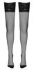 Cottelli LEGWEAR - Stützstrümpfe mit Ziernaht und Spitze 1
