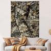"Woodland Camouflage Forest Tapestry" Patterned Tapestry Home Decor, Suitable for Bedroom and Living Room, Gift