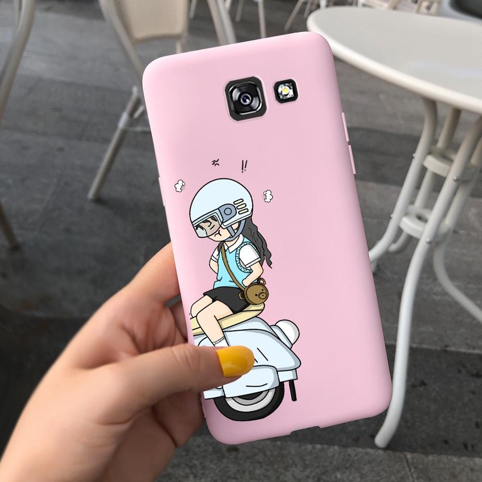 A5 2016 Case For Samsung Galaxy A5 2017 Cover A520 SM-A520F Popular Flower Shockproof Bumper For Samsung A5 2016 A510 Soft Funda