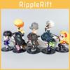Demon Slayer Pvc Model Collection With 8 Chibi Figures For Display And Giftgiving