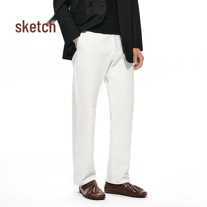 

Men s 2025 Spring Loose Straight-Leg Casual Pants M