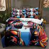 Hot Sale Anime Uchiha Naruto Uzumaki Red Cloud Bedding Sets Household Quilt Duvet Cover Itachi Home Textile Bed Suit Kids Gift