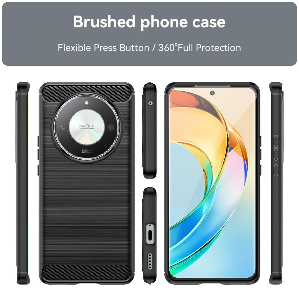 Flexible TPU Case for Honor Magic 6 Lite 5 Pro X9b X9a Protective Cover Shockproof Coque Shell Fundas Capa