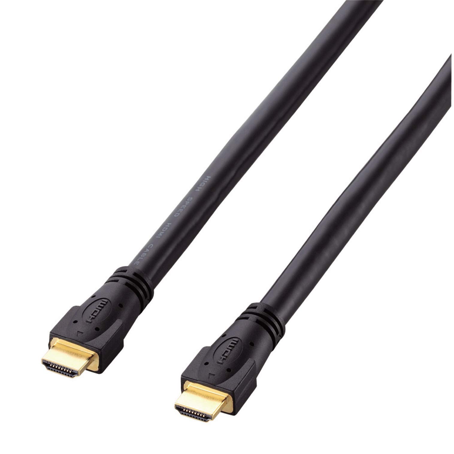

Кабель HDMI ELECOM 10 м високошвидкісний чорний DH-HD13A100BK чорний
