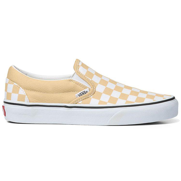 Slip-On Classic Vans 'Color Theory Checkerboard - Honey Peach' VN0A7Q5DBLP