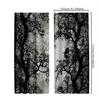 2 SZTUKI- Gotycki wzór krajobrazu leśnego, zasłony z nadrukiem, dekoracje okienne, dekoracje domowe, dekoracje pokojowe