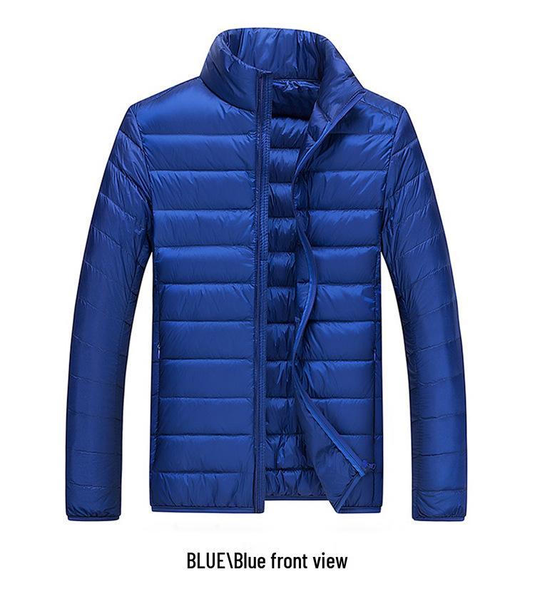Men's Plus Size Lightweight Winter Down Jacket – New Fashion Warm Youth Coat
