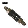 Car CNC Aluminum AN3 Brake Line Fluid Quick Release Connect Fitting Adapter Kit