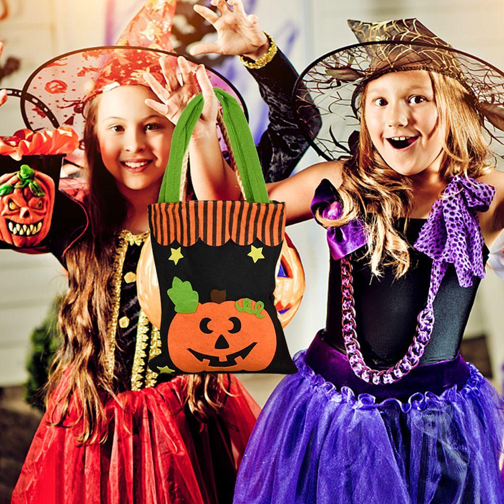 Decoration For Children Kids Ornament Props Tote Bag Gift Pouch Halloween Candy Bag Non-woven Bag