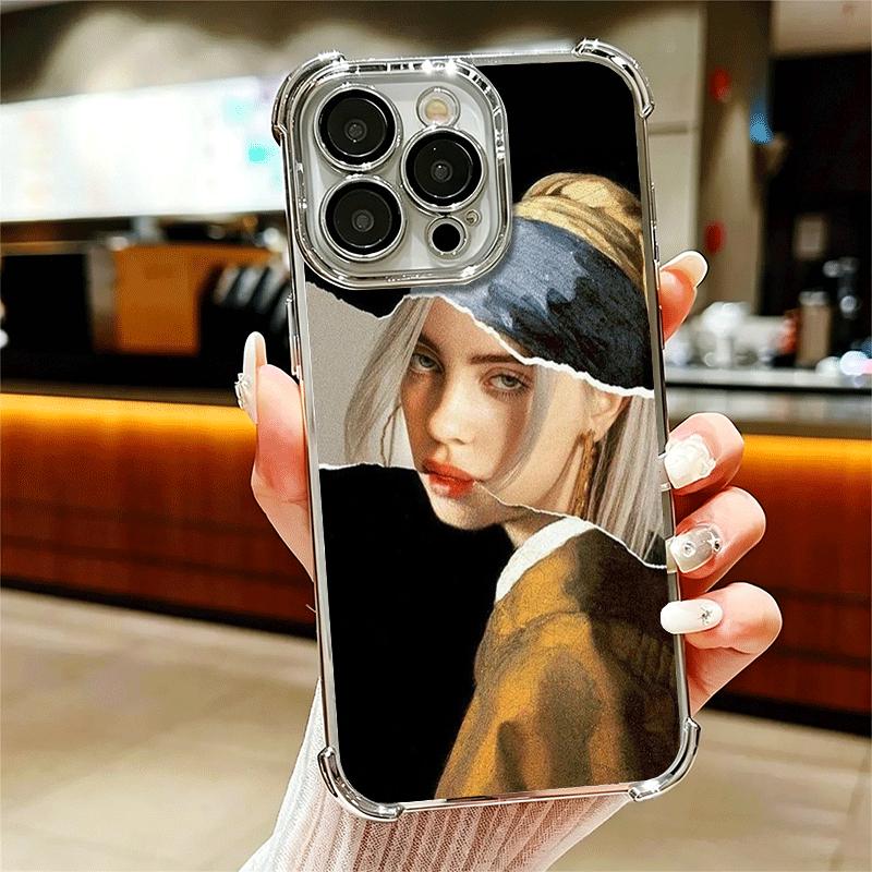 

Hit Me Hard and Soft B-BillieS Soft Phone Case For iPhone 15 16 17 Air 14 Pro Max 16E Plus 13 12 Mini Plating Anti-Fall Fundas iPhone 13 Pro Max
