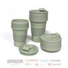 Portable Silicone Collapsible Cup | Creative Travel Folding Mug for Camping & Outdoor | Retractable Rinse Cup