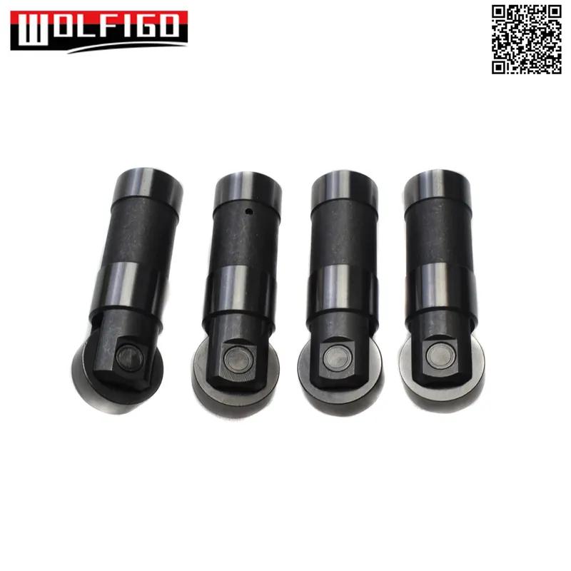 4 Stück Stahl-Rollenstößel Hydraulischer Stößel für Harley 1984-1999 EVO 1340cc Dyna Fat Bad Boy Electra Glide Wide Glide 18523-86B