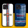 M-Martini Racing-Streifen Handyhülle Für Xiaomi Poco F3 F4 F5 F6 X3 NFC X4 GT X5 6 M3 M4 M5 M5s M6 Pro 4G 5G Glas Hüllen