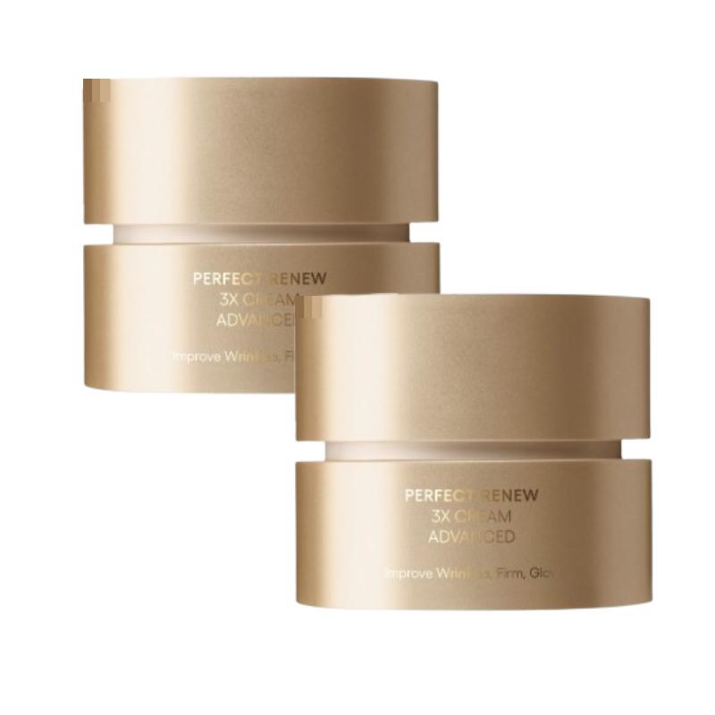 

Laneige Perfect Renew 3X Advanced Cream 50ml – Anti-Wrinkle Firming Moisturizer, Triple Peptide Cream, Radiance & Elasticity Care 50ml 2ea