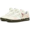 adidas VL COURT 2.0 Sweat Custard Bag Abrasion Resistant Slip Resistant Low Top Skateboard Shoes Unisex Pink HQ1802(Team210-)
