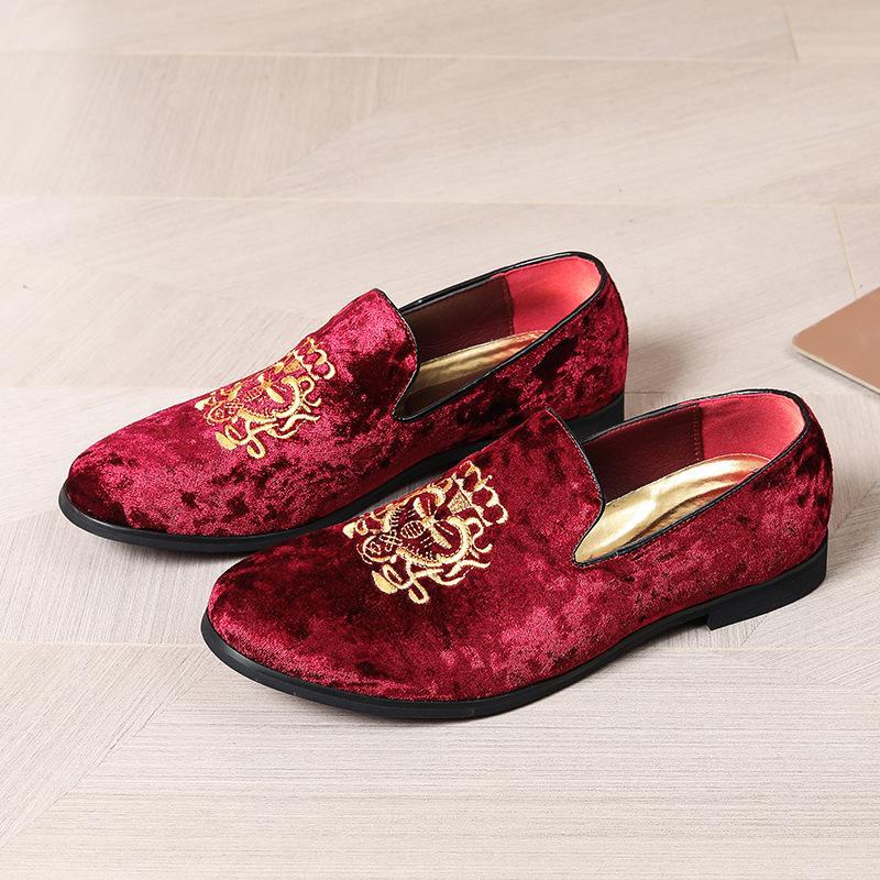 Große lässige Leder-Loafer für Herren – neuer trendiger Herbststil