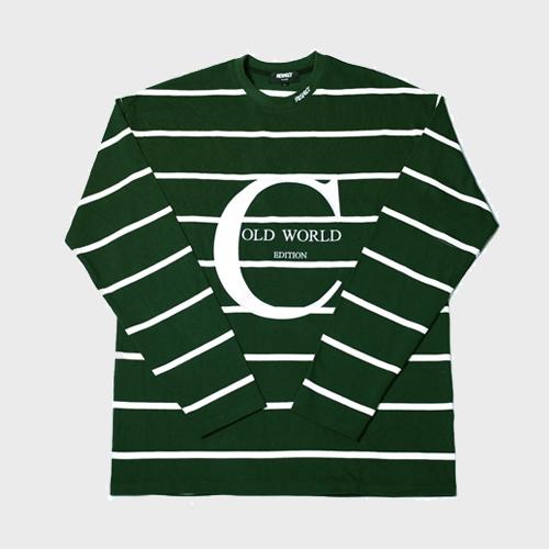 Respect Pt2 Stripe Long Sleeve (Green) L
