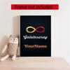 Galatasaray Customize Your Name Diamond Painting Round Diamond Diy Frameless Holiday Artwork Suitable For Home Office Wall Decoration