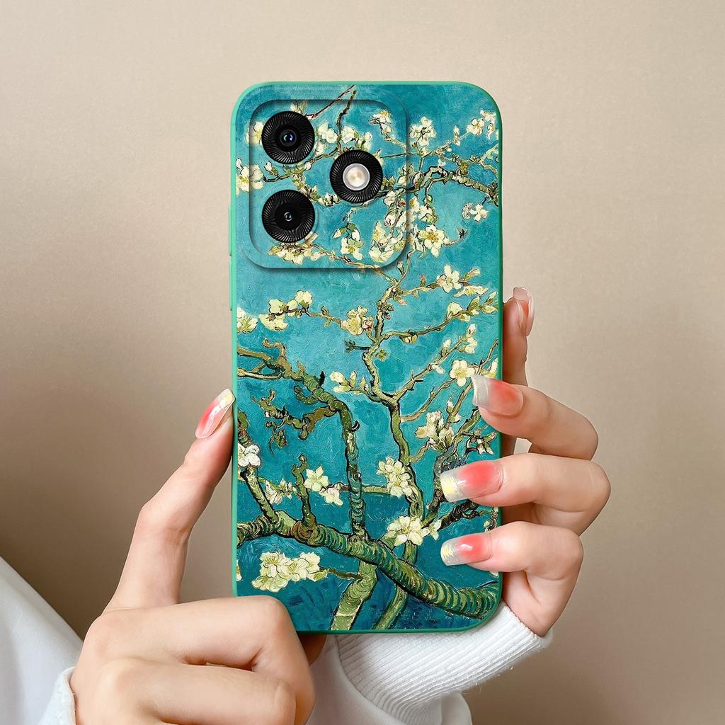For Itel A50 A50C A70 A80 A18S Case Various Style Soft Liquid Silicone Back Covers Shockproof High Quality Lightweight Bumper