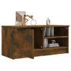 TV Cabinet Smoked Oak 80 x 35 x 36.5 cm Engineered Wood