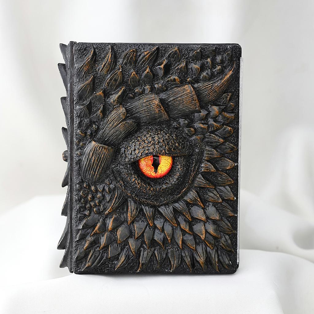 Dragon Eye A5 Binder - 3D Relief Magic Card Album for K-pop Photocard Collections, Refillable 3-Inch Idol Card Organizer