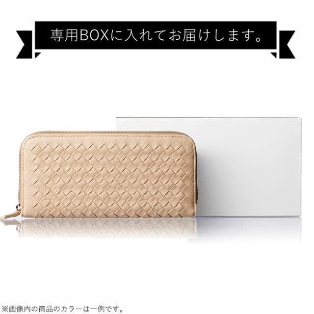 Linle Women's Long Wallet with Large Capacity, Round Zipper closure, Vertical Card Storage, Easy to Use, Brand Name, Gift, Includes Exclusive Box