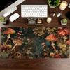 Mushroom Forest Mouse Pad Large Computer Office Game Table Mat Rubber AntiSlip Stitched Edge Keyboard Mats 90x40 Xxl Desk Pads