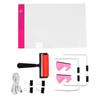 LED Light Pad A4 Reusable Adjustable Rhinestone Painting Light Board with USB Cable Brackets for Rhinestone Painting