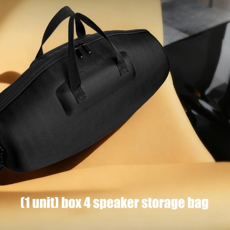 Úložné pouzdro na reproduktor Protiskluzový vnitřek Vodotěsný vnějšek Ergonomické řešení pro přenášení pro Boombox 4