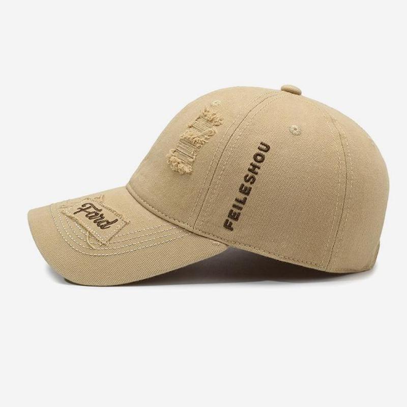Northwood Retro Distressed Washed Baseball Cap for Men Women Fashionable Personalized Versatile Sun Protection Hat Peaked Cap