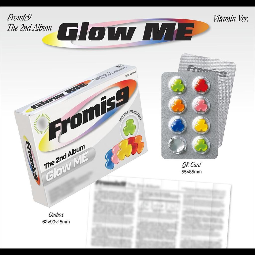 fromis_9 [Glow ME] Vitamin Ver. 2nd Album + Free Gift
