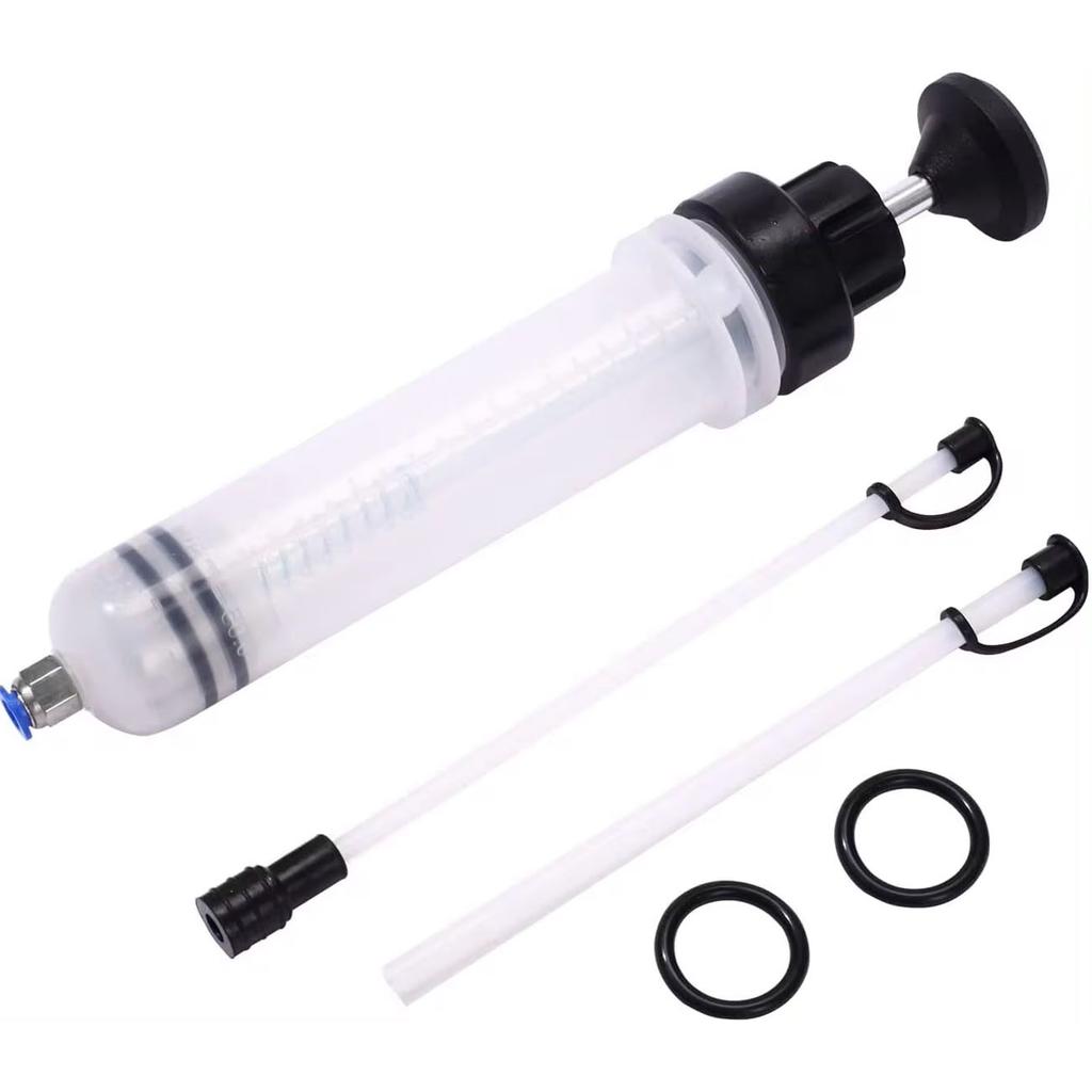 Universal Automotive Fluid Extractor Pump Oil Change Syringe with Hose Manual Fuel Suction  Filler Fluid Oil Change Evacuator