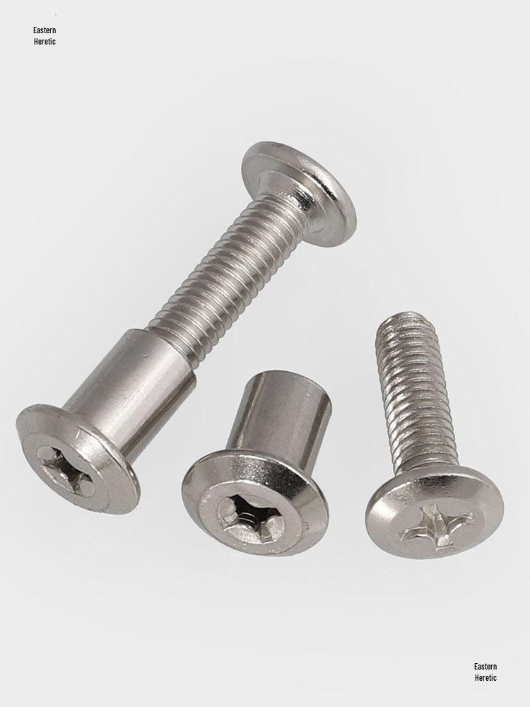 M6/M8 Double-Head Phillips Flat Lock Nut Combination Screw Joint
