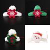 Xmas Headwear Christmas Plush Hair Clip Hairpin Shark Clip Santa Claus Grab Clip Christmas Tree Cartoon Snowflake Hair Claw
