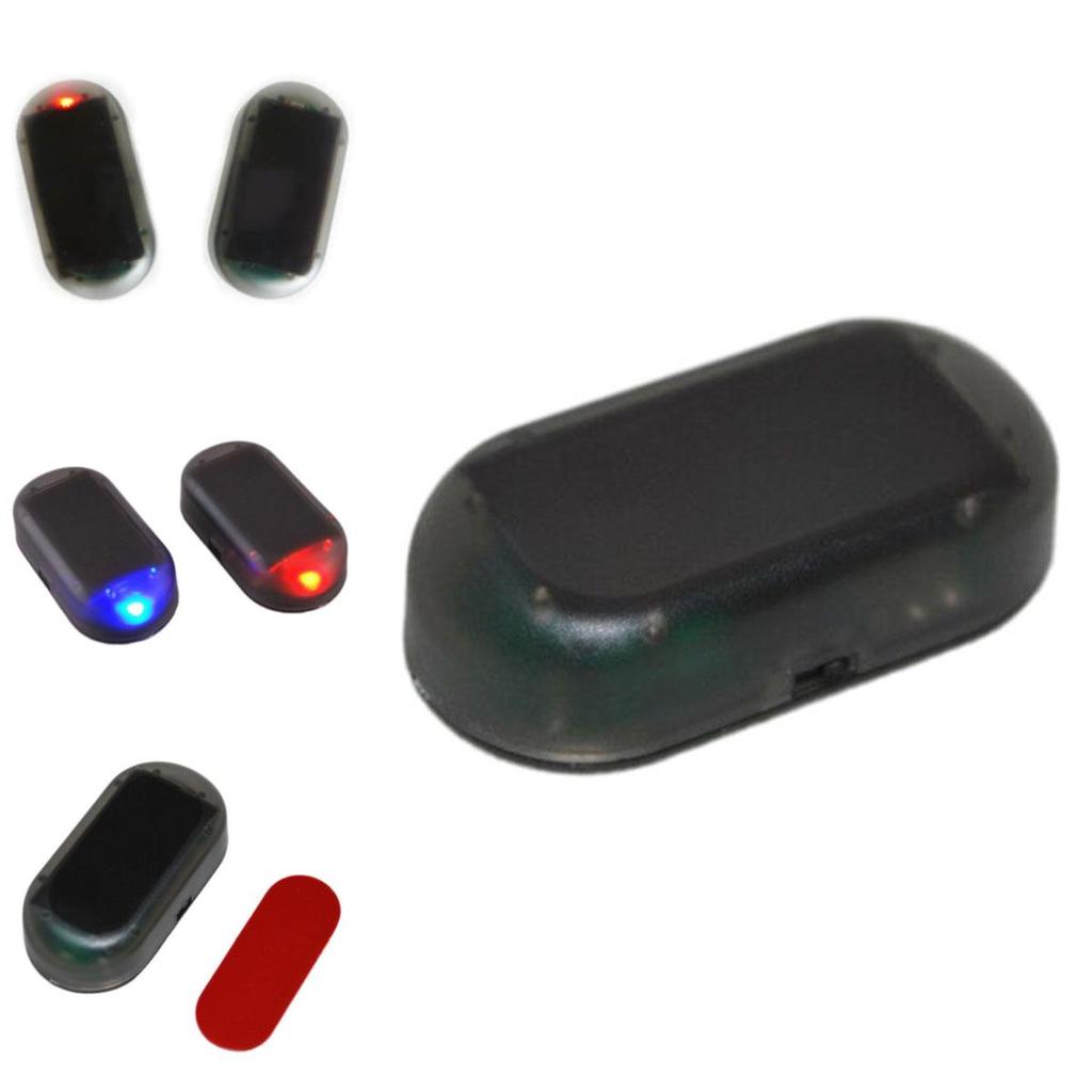 Hochwertige Solare Autoalarmanlage LED-Licht Sicherheitssystem mit blinkender roter Funktion