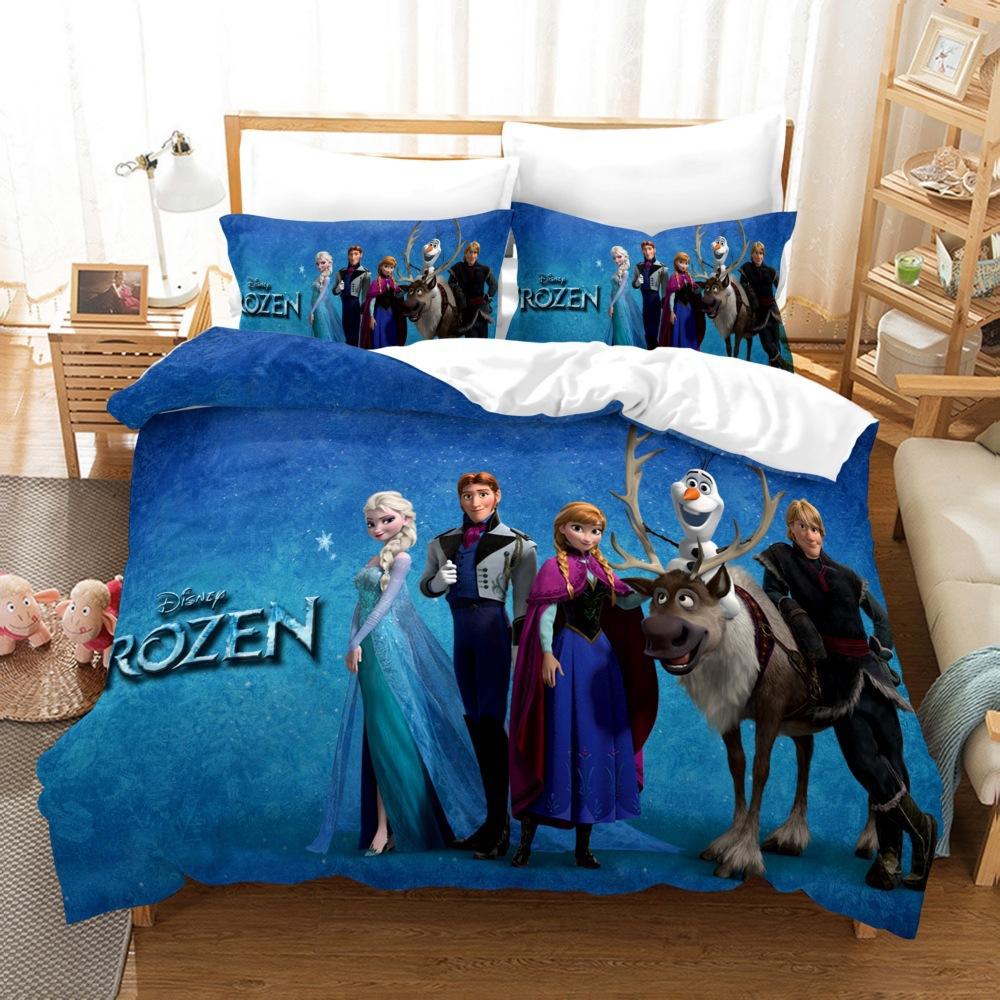 East 3D Digital Printing Quilt Set Three-Piece Set